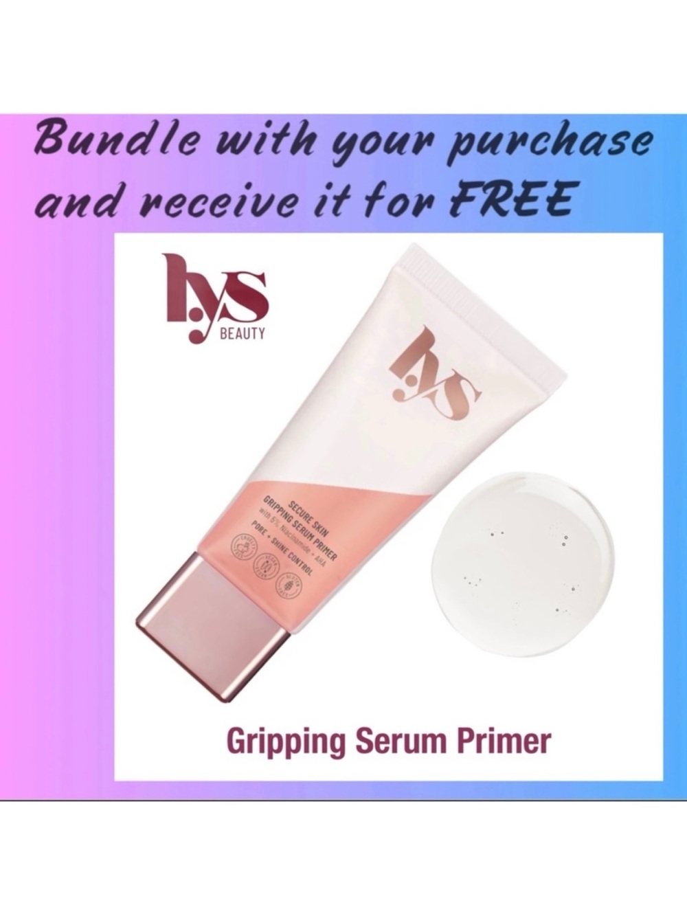 LYS Beauty Gripping Serum Primer